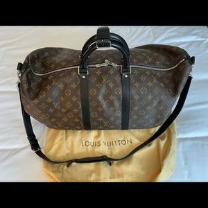 2009 KEEPALL BANDOULIÈRE 55 
MONOGRAM MACASSAR